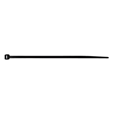 Cincho de nylon color negro, 3.2 x 142mm (100pzs) (4200-02001)