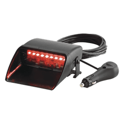 Luz interior Viper S2 sencilla, bicolor, rojo/azul, 12 LED, 23 patrones, incluye adaptador para encendedor
