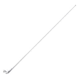 Antena marina VHF de 6dB de 2.4 m con cable RG-58 y conector PL-259