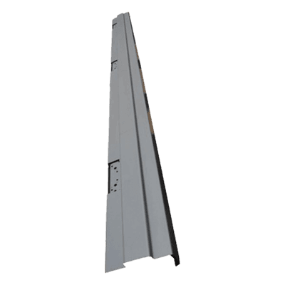 Jamba de bisagras galvanizada 8' 0", 5 3/4" derecha