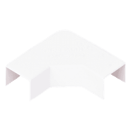 Sección en "L" color blanco de PVC auto extinguible, para canaleta TMK1720 (5230-02001)