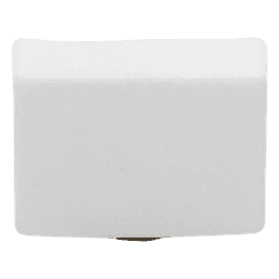 Tapa final color blanco de PVC auto extinguible, para canaleta TMK1720 (5290-02001)