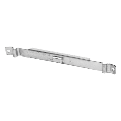 Clip Recto Automático para unir tramos de charola, con acabado Electro Zinc 