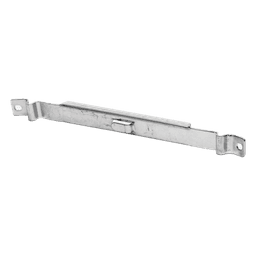 Clip Recto Automático para unir tramos de charola, con acabado Electro Zinc 