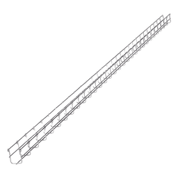 Charola Tipo Malla 66/50 mm, Acabado Electro Zinc, Hasta 53 Cables Cat6, Tramo de 3 Metros
