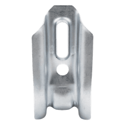 Ménsula omega tipo L 110mm inteligente, para montar charola de 50 a 100mm en pared o muro