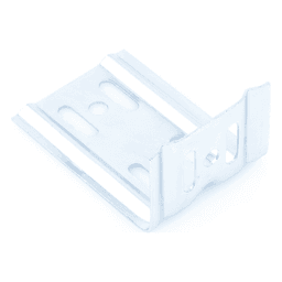 Ménsula económica, para montaje en pared, para anchos de charola de 100mm, con acabado Electro Zinc