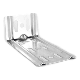 Ménsula económica, para montaje en pared, para anchos de charola de 150mm, con acabado Electro Zinc
