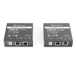 Kit extensor IP y PoE por cable UTP CAT5E hasta 500 mts @ 100 mbps