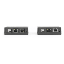 Kit extensor IP y PoE por cable UTP CAT5E hasta 500 mts @ 100 mbps