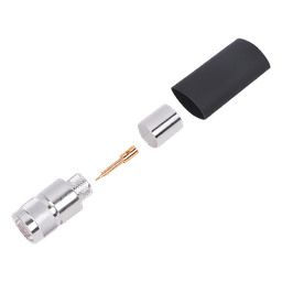 Conector N Macho de Anillo Plegable para LP-600, LMR-600, CNT-600.