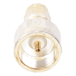 Adaptador UNIDAPT Hembra a SMA Macho, Plata / Oro / Teflón.