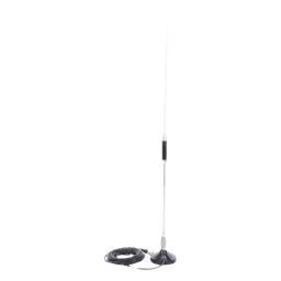 Antena Móvil para Rango de Frecuencia de Banda Civil (CB) 26.960 - 27.400 MHz.