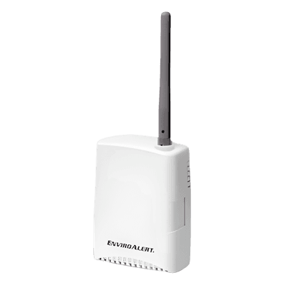 Detector inalambrico de humedad, compatible con EA800IP, 305 mts de cobertura linea de vista.