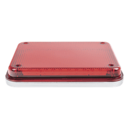 Luz de Advertencia de 9X7", Color Rojo, Ideal para Ambulancias