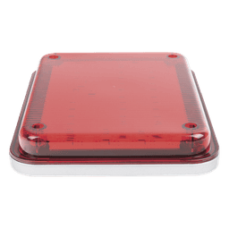 Luz de Advertencia de 9X7", Color Rojo, Ideal para Ambulancias