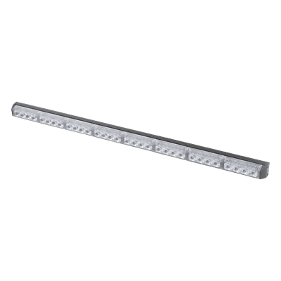 Barra de Luz de Advertencia con 8 Módulos Ámbar, ideal para el direccionamiento de tráfico