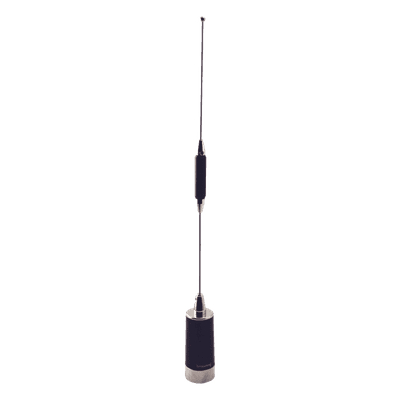 Antena Móvil VHF/UHF,Rango de Frec. 150-158/450-470 MHz.