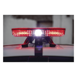 Barra de luces de 47" rojo/azul, 88 LED, con control de tráfico en color rojo/azul, ideal para equipar unidades de seguridad pública
