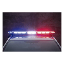Barra de luces de 47" rojo/azul, 88 LED, con control de tráfico en color rojo/azul, ideal para equipar unidades de seguridad pública