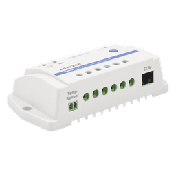 Controlador Solar PWM / 10A / 12/24V / RS-485 / Baterías Gel-AGM-Selladas / Parámetros Configurables