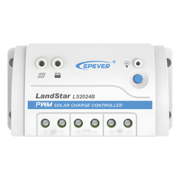 Controlador Solar PWM / 20A / 12/24V / RS-485 / Baterías Gel-AGM-Selladas / Parámetros Configurables