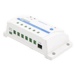 Controlador Solar PWM / 20A / 12/24V / RS-485 / Baterías Gel-AGM-Selladas / Parámetros Configurables