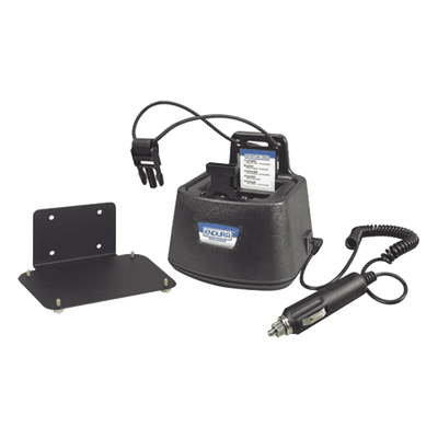 Cargador vehicular ENDURA para radios Kenwood, TK190, TK260, TK260G, TK270, TK272, TK280, TK290, TK360, TK360G, TK370, TK370G, TK380, TK390, TK480, TK490, TK2100, TK3100, TK3101, TK5400