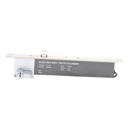 Cerradura Eléctrica de Perno Deslizable / Fail Secure / 12 VCC / Perno 16 mm / 500,000 Ciclos / -20°C a 60°C / LED Integrado