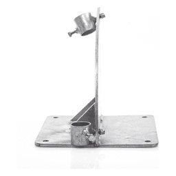Base para Mástil con Ajuste de Ángulo. Diámetros de Mastil: 1" a 1-3/4" 