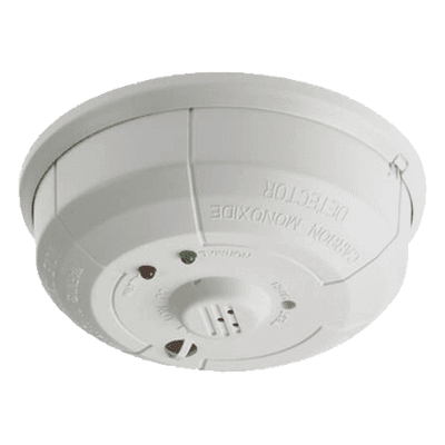 Detector inalámbrico de monóxido de carbono con sensor electroquímico y transmisor 5800 incorporado