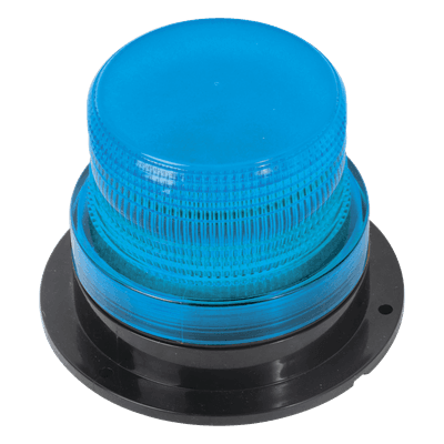 Burbuja brillante de Larga Vida Útil, con 8 LEDs, Color Azul, Domo Azul, 12Vcd