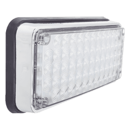 Luz de Advertencia / 7x3' (2.1x0.9 m) / 66 LED / 12-24 VDC / 155 lm / Montaje Permanente