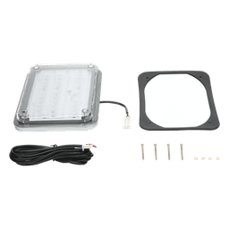 Luz de Advertencia de 9X7", Color Claro, Ideal para Ambulancias