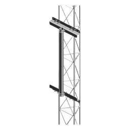 Mástil Robusto de 1 metro para Instalación en torre de tramo STZ30G, STZ35G y STZ45G (Galvanizado por Inmersión en Caliente).