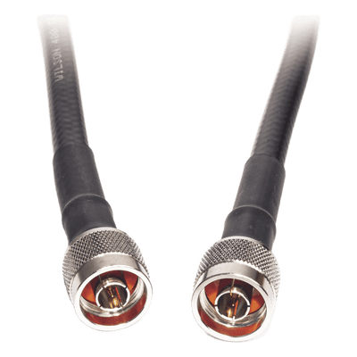 Jumper Coaxial con Cable Wilson-400 | Conector N Macho en los Extremos | 60 Centímetros (23.62 Pulgadas) de Longitud