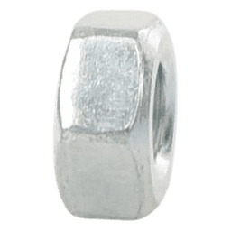 Tuerca Hexagonal de 1/4", con acabado Electro Zinc