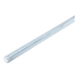 Varilla Roscada de 1/4" x 3000mm, con acabado Electro Zinc