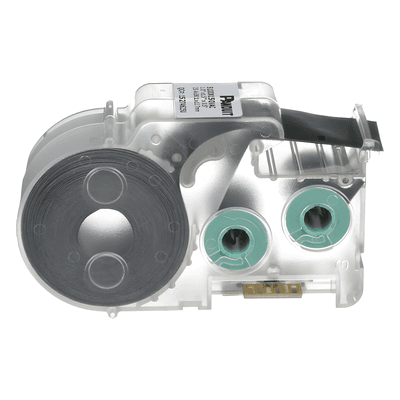 Casete de 200 Etiquetas Autolaminadas de 25.4 x 38.1 mm (1 x 1.5 Pulgadas), para Cables de 4 a 8.1 mm (0.16 a 0.32 Pulgadas) de Diámetro, Área de Impresión Color Blanco