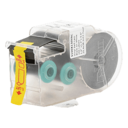 Casete de 200 Etiquetas Autolaminadas de 25.4 x 38.1 mm (1 x 1.5 Pulgadas), para Cables de 4 a 8.1 mm (0.16 a 0.32 Pulgadas) de Diámetro, Área de Impresión Color Blanco
