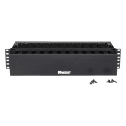 Organizador de Cables Horizontal PatchLink, Doble (Frontal y Posterior), Para Rack de 19in, 2UR