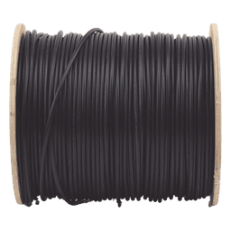 Cable Coaxial RG6, 305 Metros (1000 Pies) RG6, Malla 96%, Hecho en México / Intemperie