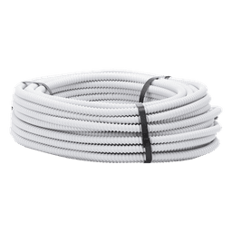 Tuberia flexible (Vaina) diflex, PVC Auto-extinguible, de 10 mm, rollo de 30 m