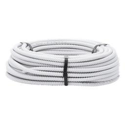 Tuberia flexible (Vaina) diflex, PVC Auto-extinguible, de 10 mm, rollo de 30 m