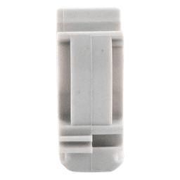 Soporte de presión (Abrazadera), PVC Auto-extinguible, abierto para tubería de 16 mm 
