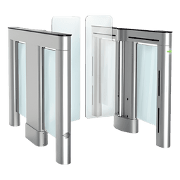 Torniquete Óptico Bidireccional Serie Supervisor 5000 / El Más Estético y Delgado del Mercado / Hojas de Cristal de 35".