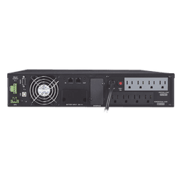 UPS de 1000 VA/900 W, Online Doble Conversión, Entrada 120 Vca NEMA 5-15P, Onda Senoidal Pura, Rack o Torre de 2 UR, Con 8 Tomas NEMA 5-15R