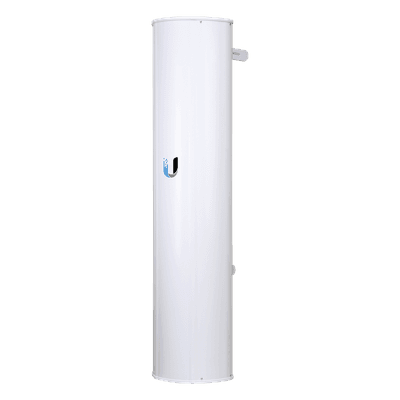 Antena sectorial blindada de 90º de cobertura 5 GHz (5.15 - 5.85 GHz), dividida en 3 bloques de 30º, ideal para alta densidad de suscriptores