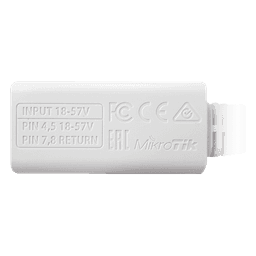 PoE Pasivo para Equipos Mikrotik 10/100/1000 Mbps
