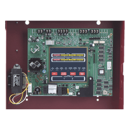 Panel de detección y alarma contra incendio convencional de 4 zonas, compatible con detectores i3 de System Sensor